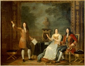 Jean Racine (1639-1699) luki "" Athalie" - ennen Louis XIV:tä (1638-1715) ja Francoise d