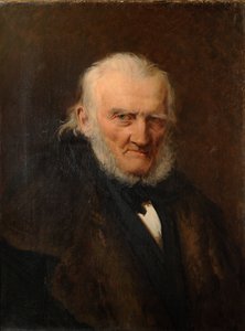 Taiteilija August Hagenin muotokuva