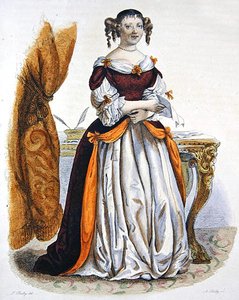 Madame de Sevignen muotokuva tekijältä Julien Leopold (after) Boilly