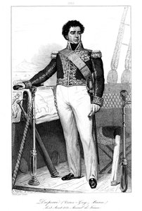 Guy-Victor Duperré 1775-1846, ranskalainen amiraali, 1839.