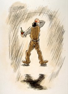Humoristinen viinikuvitus 1946. Kuvitus Julien Pavil