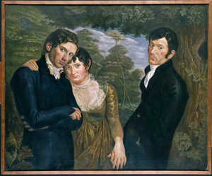 Kopio Philipp Otto Rungen teoksesta We Three