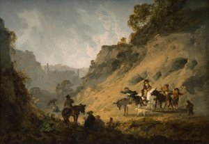 Mustalaiset perseillä, 1792