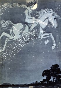Yökävijä, 1800-luvun loppupuoli (kuvitus) tekijältä Julius Diez