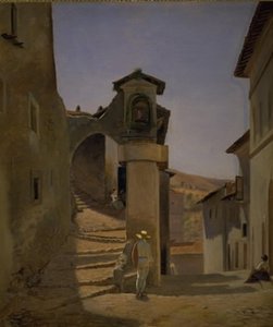 Katukuva Subiacossa, Italiassa tekijältä Julius Friedlænder