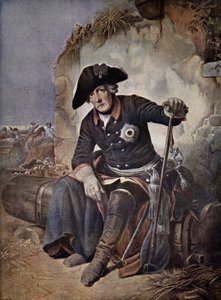 Frederick Suuri, Preussin kuningas (väri litho) tekijältä Julius Friedrich Anton (after) Schrader