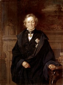 Leopold von Ranke : Muotokuva 1868 (öljy) tekijältä Julius Friedrich Anton Schrader