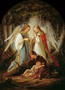 Suojelusenkelit, 1836. tekijältä Julius Huebner
