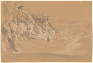 Rooman maaseutu (recto) tekijältä Julius Jacob the Elder