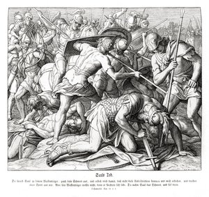 Saulin kuolema tekijältä Julius Schnorr von Carolsfeld