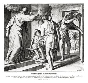 Jobin koettelemukset, Job tekijältä Julius Schnorr von Carolsfeld