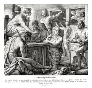 Pääsiäinen, Exodus tekijältä Julius Schnorr von Carolsfeld