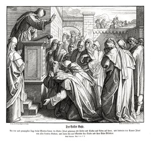 Kansan parannus, Nehemia tekijältä Julius Schnorr von Carolsfeld