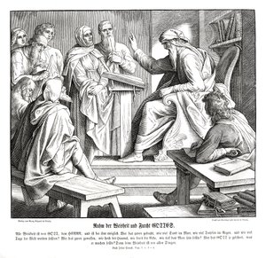 Herran viisaus, Sirakin kirja tekijältä Julius Schnorr von Carolsfeld