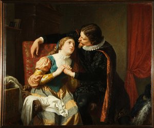 Egmont ja Klärchen tekijältä Julius von Blaas