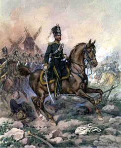 Jakso marraskuun 1830–1831 kapinasta - Kolmannen ratsastukkajoukkojen rykmentin komentaja