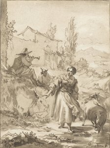 Paimen shawmin kanssa