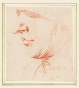 Miehen pää profiilissa tekijältä Jusepe de (1591 1652) Ribera