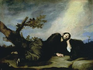Jaakobin uni tekijältä Jusepe de Ribera
