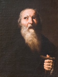 Santo Antônio abbefinlandês tekijältä Jusepe de (1591-1652) Ribera