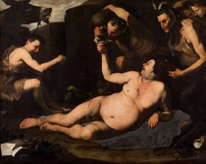 Humalainen Silenus tekijältä Jusepe de Ribera