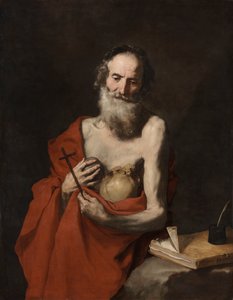 Pyhä Jerome tekijältä Jusepe de Ribera