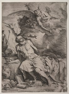 Pyhä Jerome. tekijältä Jusepe de Ribera