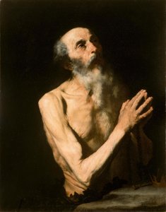 Pyhä Onufrios tekijältä Jusepe de Ribera