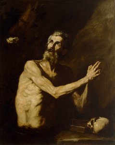 Pyhä Paavali Erakko tekijältä Jusepe de Ribera