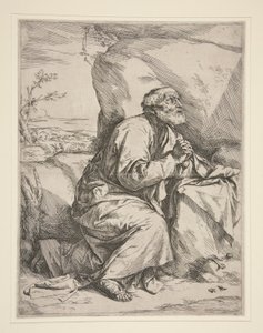 Pyhä Pietari katumuksessa tekijältä Jusepe de Ribera