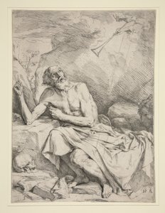 Pyhä Hieronymus tekijältä Jusepe de Ribera