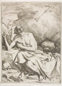 Pyhä Hieronymus kuulee viimeisen tuomion trumpetin tekijältä Jusepe de Ribera