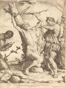 Pyhän Bartolomeuksen marttyyrikuolema tekijältä Jusepe de Ribera