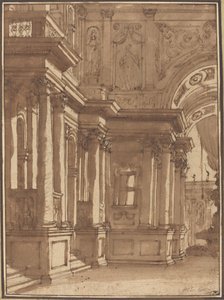 Palatsin sisätilat tekijältä Juste François Boucher