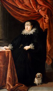 Maria Maddalena Itävalta n. 1621 (öljy kankaalle) tekijältä Justus Sustermans