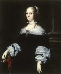 Kreivitär Teresa Dudley di Carpegnan muotokuva, 1654