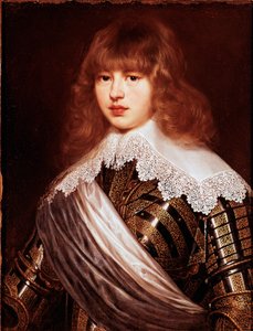 Tanskan prinssi Valdemar Christianin muotokuva Justus Sustermansin (1597-1681) maalaus 1600-luvulla Palazzo Pitti, Firenze tekijältä Justus Sustermans