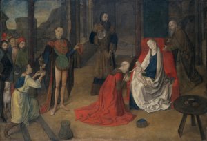 The Adoration of the Magi, noin 1465 tekijältä Justus of Ghent