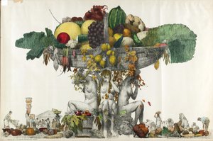 Nimetön (väri litho) tekijältä K. Lauson