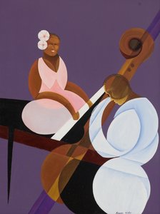 Lavender Jazz, 2007 (öljy ja akryyli kankaalle)