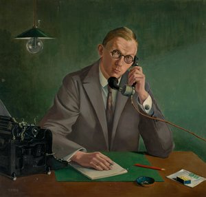 muotokuva dr E. Müller-Kamp tekijältä Käthe Hoch