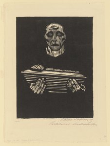 ”Proletariat”-sarjan 3. sivu tekijältä Käthe Kollwitz