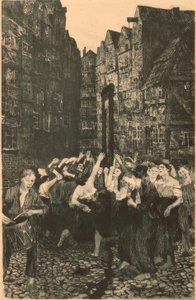 Die Carmagnole tekijältä Käthe Kollwitz