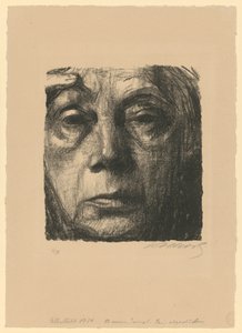 Omakuva tekijältä Käthe Kollwitz