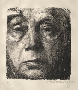 Omakuva tekijältä Käthe Kollwitz