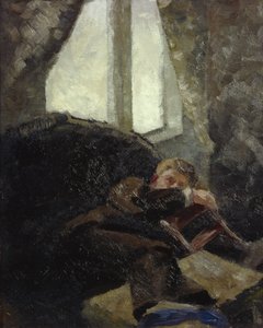 Nuori mies - seuraavana päivänä (krapula) 1884 (öljy kankaalle)