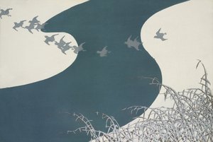 Linnut Momoyogusasta tekijältä Kamisaka Sekka