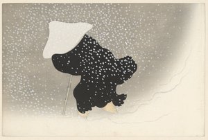 pyörteilevää lunta Tomoe no yuki Flowers of a Hundred Worlds (sarjan nimi) Momoyogusa, voi. 1 (sarjan nimi) tekijältä Kamisaka Sekka