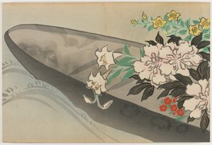 Sadan maailman kukat (Momoyogusa): Kukkavene (Hanabune) tekijältä Kamisaka Sekka