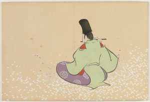 Sadan maailman kukat (Momoyogusa): Boshun): Myöhäinen kevät (Boshun) tekijältä Kamisaka Sekka